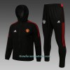 Chaqueta De Entrenamiento Traje Windrunner Manchester United 2022-23 Negra - Hombre